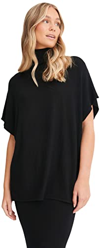 NA-KD Damska koszulka polo z dzianiny, Czarny, XL