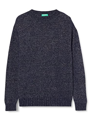 United Colors of Benetton Sweter męski, Ciemnoniebieski 616, XL