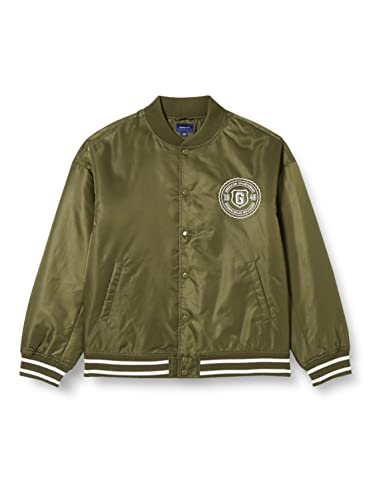 GANT Kurtka uniseks New Haven Varsity Jacket Jacket, Racing Green, standardowa, Racing Green, 170