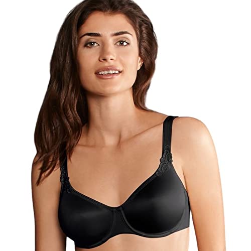 Rosa Faia Damski biustonosz z fiszbinami Grazia, czarny (schwarz 001), 75G