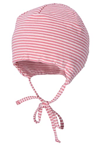 Sterntaler Dziewczęca GOTS czapka beanie, różowa, 47