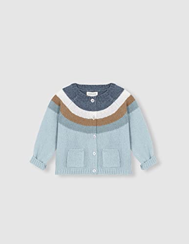 Gocco Sweter damski Chaqueta Greca Rayas, Niebieski, 24 Miesiące