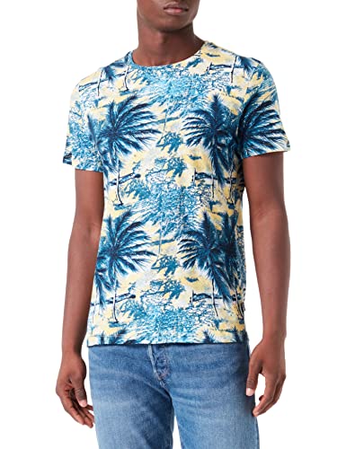 BLEND T-shirt męski, 120718/plasterek ananasa, M