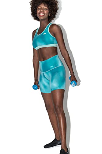 DITCHIL Damski biustonosz sportowy, turkusowy (Pacific Turquoise), M