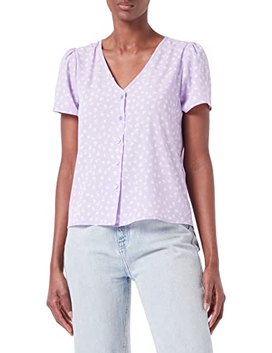 ONLY Onlolivia Sonja Life S/S Noos Ptm Top damski, Lavender/Aop:fiona Ditsy, 3XL