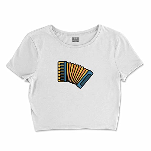 Bona Basics, Koszulka damska z nadrukiem cyfrowym,%100 bawełna, biała, casualowa, topy damskie, rozmiar: XL, biały, XL Krótki