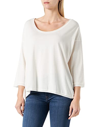 Replay Koszulka damska W3797, 011 Natural White, L, 011 Natural White, L