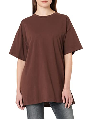 PIECES Damska koszulka PCRINA SS Oversized Tee NOOS BC T-Shirt, Chicory Coffee, M