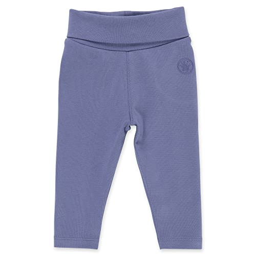 Sigikid Legginsy z bawełny ekologicznej dla dziewczynek w rozmiarach od 62 do 98, niebieski, 80 cm