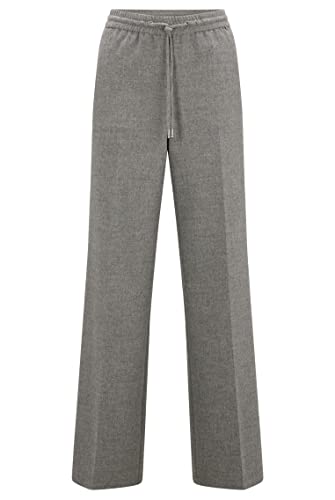 BOSS Spodnie damskie C_Tocara, srebro, 36