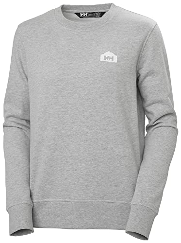 Helly Hansen Damska bluza z grafiką Nordd Grafika bluza, 951 szary melanż, M