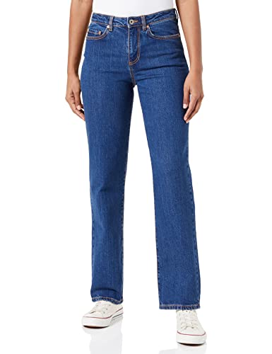 United Colors of Benetton Damskie spodnie Pantalone 47YFDE00J Spodnie Azzurro Denim 903, 35
