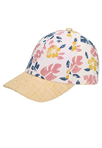 Sterntaler Dziewczęca czapka baseballowa Karibi czapka baseballowa, biały, 49 cm