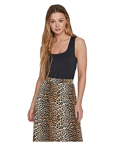 Bestseller A/S VIKENZA O-Neck S/L Tank Top - Noos, czarny, XXL