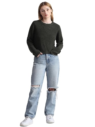 Bestseller A/S Damski sweter ONLMALAVI L/S Cropped KNT NOOS, Duffel Bag, XS, Duffel Bag, XS