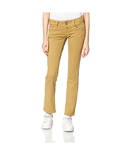 Pepe Jeans Damskie spodnie Gen, zielony, 24W (Regularny)