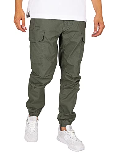 G-STAR RAW Spodnie dresowe męskie bojówki, Zielony (Lt Hunter 9288-8165), 34W