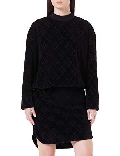 Replay Sukienka damska, 098 BLACK, S