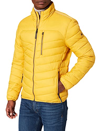 camel active Męski 4302406E52 płaszcz/kurtka, Złoto, 24