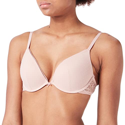 Women'secret Biustonosz Push Up dla Kobiet, Różowy, 90A