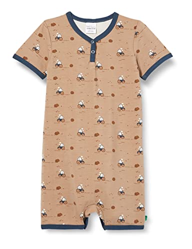 Fred's World by Green Cotton Dziecięce buty dziecięce Tractor Beach Body and Toddler Sleepers, Seed, 86 cm