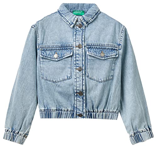 United Colors of Benetton Saszetka Denim Dziewczęca, Niebieski denim 901, S