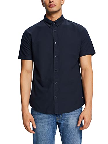 ESPRIT Męska koszula 043EE2F302, 400/NAVY, XXL, 400/granatowy, XXL