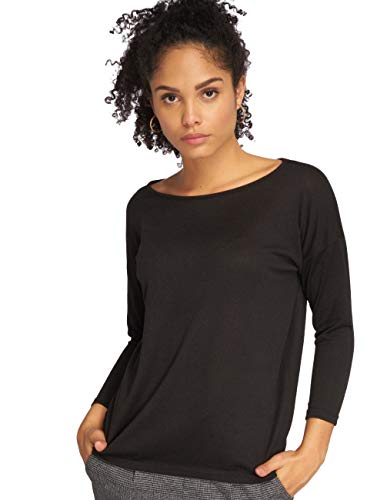 Only Kobiety Onlelcos 4/5 Solid Top Jrs Noos Bluzka, Czarny, L