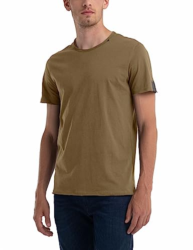 Replay koszulka męska regular fit, 238 Army Green, XXL