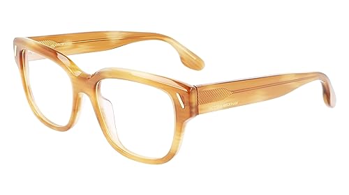 Victoria Beckham Unisex Vb2639 okulary przeciwsłoneczne, 773 Honey Brown Horn, 53, 773 Honey Brown Horn, 53