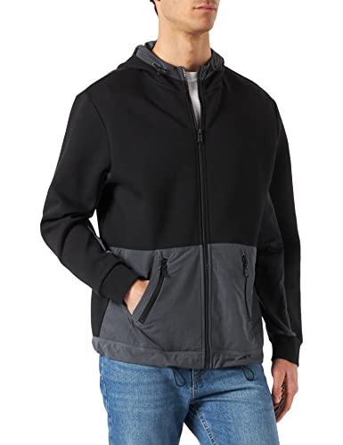 BOSS Męska kurtka dresowa Zenylon, czarny1, XL
