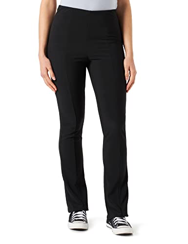 Vila Damskie spodnie Vistinas HW z zamkiem błyskawicznym, czarne, S