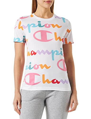 Champion Damska koszulka Legacy American Classics z logo S/S, biały, XXL