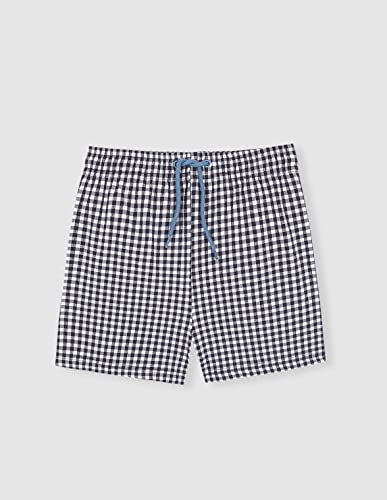 Gocco Chłopięce Traje DE BAPACO Vichy PAPERTOUCH kąpielówki, czarne, 8 lat