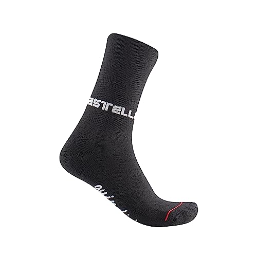 CASTELLI Piętnaście Soft Merino W Sock Skarpety, Czarne, L Kobiety, czarny, Large