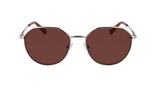 CALVIN KLEIN Okulary przeciwsłoneczne, Złoty, rozmiar uniwersalny
