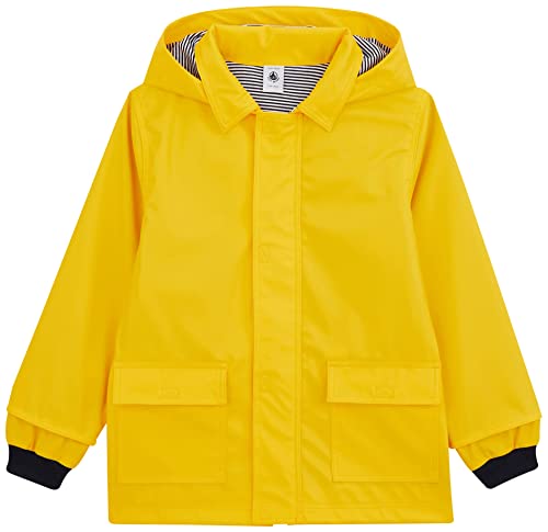 Petit Bateau Kamizelka skórzana dla chłopców, żółty, 12 Lata