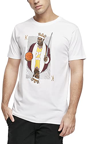 Mister Tee t-shirt męski king james la, biały, L