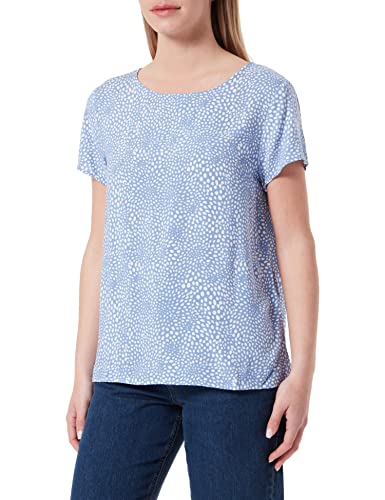 Vila Vipaya S/S Top/Su-Noos t-shirt damski, Manor/Aop: sally, 36