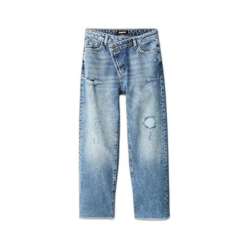 Desigual jeansy damskie, Blau, 40