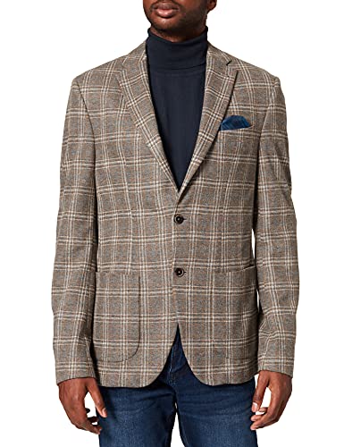 Pierre Cardin Męska marynarka Uni Michel-Jersey Futureflex Blazer, beżowy, 110