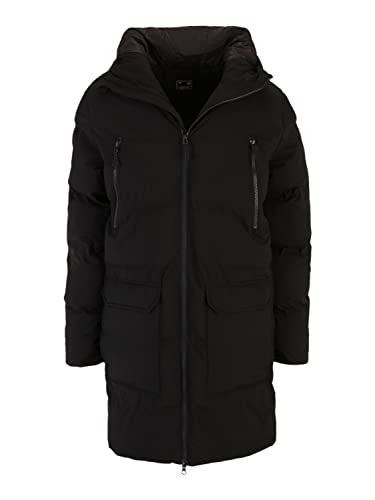 4F Męski płaszcz H4Z22-kump010, głęboka czerń, XXL, głęboka czerń