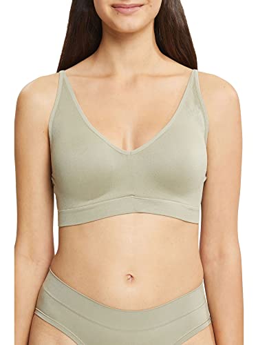 ESPRIT Bodywear Seamless RCS Padded Biustonosz wyściełany Light Khaki, 80 C