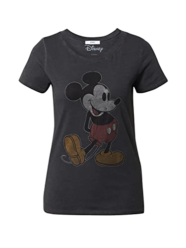 ONLY Damska koszulka Onlmickey Vintage S/S JRS, Antracyt/kolory mieszane, XXS