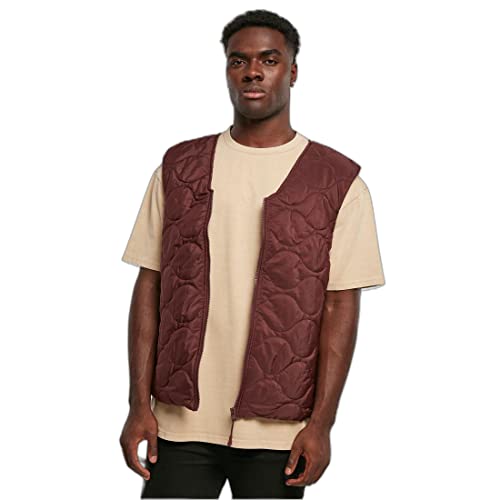 Urban Classics Damska kamizelka zapinana na zamek, Cherry, S