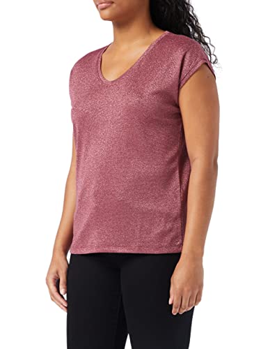 Only Onlvic S/S Solid Top Noos Ptm Kobiety, Różowy brązowy, 34