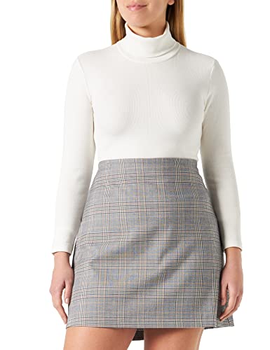 United Colors of Benetton Spódnica damska 4wwdd00W, szara w kratę 902, 8