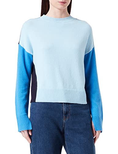 s.Oliver Sweter damski, niebieski, 34