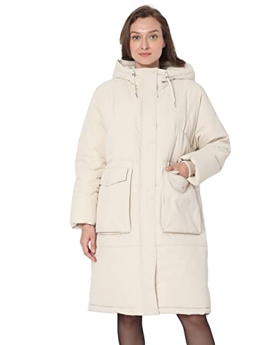 bestseller a/s Damski płaszcz VVMELANOR AW22 Long Coat GA BOOS, Oatmeal, XS