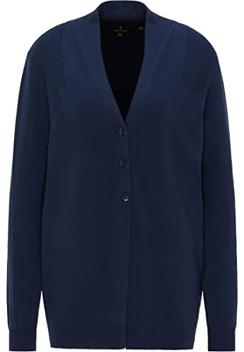DreiMaster Klassik Damski kardigan, granatowy, M/L